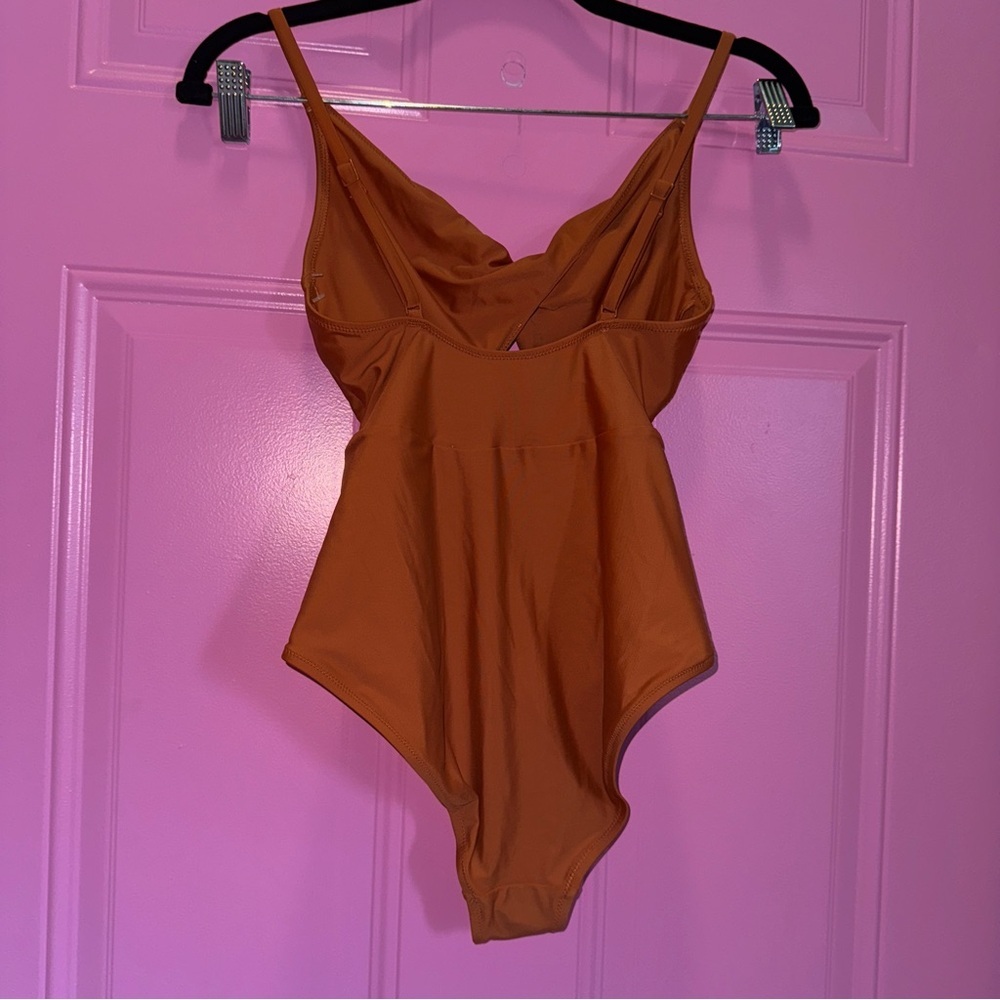 Aerie Terracotta One Piece Swimsuit - Picture 3 of 4